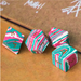 Textured Turquoise Pink & Teal - Engraved Accessories Foam Brain Games   