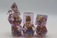 Teddy Bear RPG Dice Set Accessories Foam Brain Games   