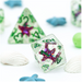 Ocean Sparkle Starfish RPG Dice Set Accessories Foam Brain   