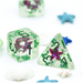 Ocean Sparkle Starfish RPG Dice Set Accessories Foam Brain   