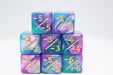 -1/-1 Light Blue & Purple Glitter Counters  for Magic - set of 8 Accessories Foam Brain Games   