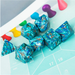 Textured Turquoise Shades of Blue - Engraved Accessories Foam Brain Games   