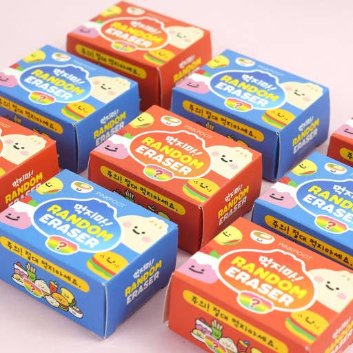 Yummy Snack Eraser Mystery Box Gift K-Wonderland