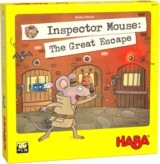 Inspector Mouse-The Great Escape Board Games HABA USA   