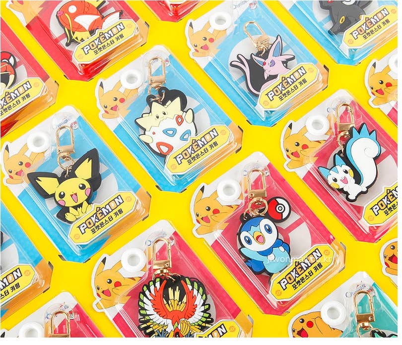 Pokemon Key Chain Bag Charm Gift K-Wonderland