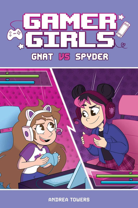 Gamer Girls - Vol 01 - Gnat vs Spider Book Andrew McMeel Publishing   