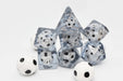 Soccer Ball RPG Dice Set Accessories Foam Brain Games   