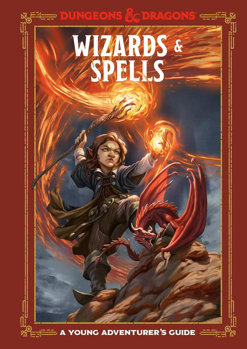 Wizard & Spells - A Dungeons and Dragons Young Adventurer's Guide Book Ten Speed Press   