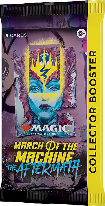 Magic the Gathering CCG: March of the Machines Aftermath - Collector Booster Pack CCG WIZARDS OF THE COAST, INC   