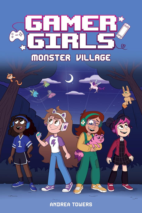 Gamer Girls - Vol 02 - Monster Village Book Andrew McMeel Publishing   