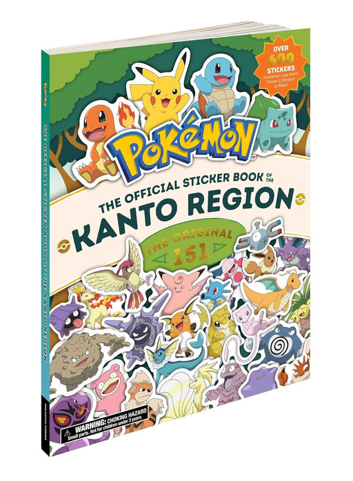 Pokemon - The Official Sticker Book of the Kanto Region: The Original 151 Book Pikachu Press