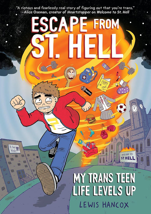 Escape from St. Hell: My Trans Teen Life Levels Up: A Graphic Novel Book Heroic Goods and Games