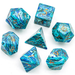 Textured Turquoise Shades of Blue - Engraved Accessories Foam Brain Games   