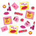 With Love & Kisses Sticker Confetti Gift Pipsticks   