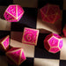 Fuscia Depths RPG Dice Set Accessories Foam Brain Games   