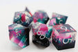 Sharp Edge Resin RPG Dice Set - Daytona Accessories Foam Brain Games   