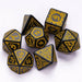 Cryptic Knots: Golden Cuirass RPG Dice Set Accessories Foam Brain Games   