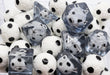 Soccer Ball RPG Dice Set Accessories Foam Brain Games   