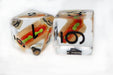 Hot Dog RPG Dice Set Accessories Foam Brain Games   