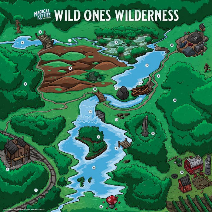 Magical Kitties Save the Day: Wild Ones Hometown Atlas Games