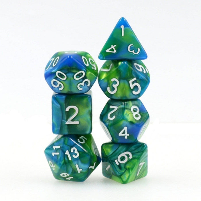 Planet Earth RPG Dice Set Accessories Foam Brain   