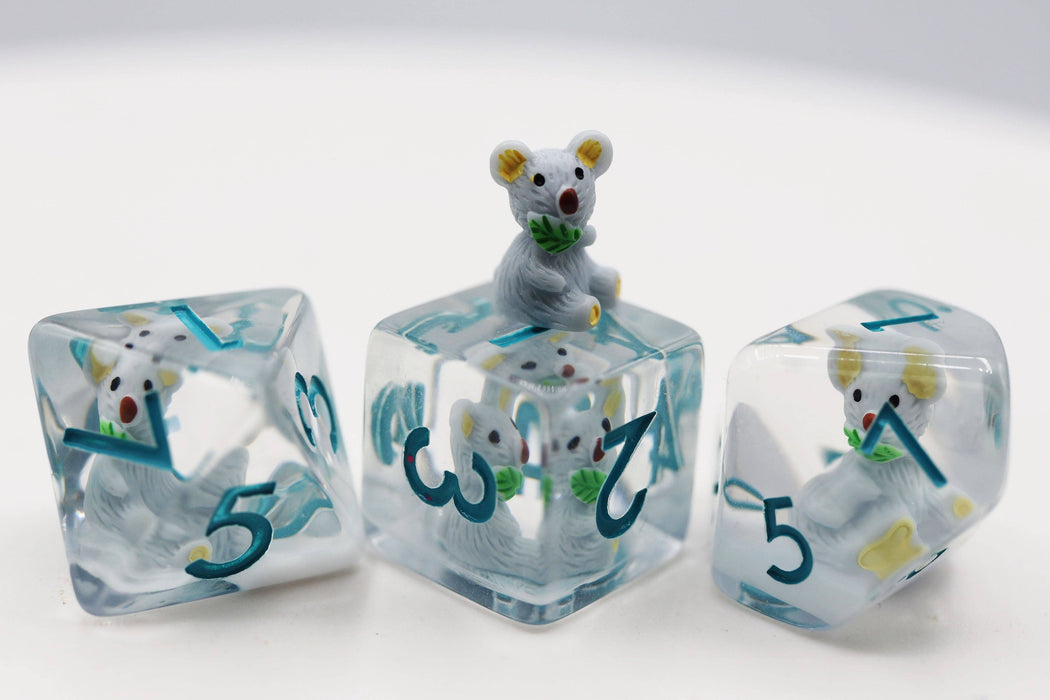 Koala RPG Dice Set Accessories Foam Brain Games   