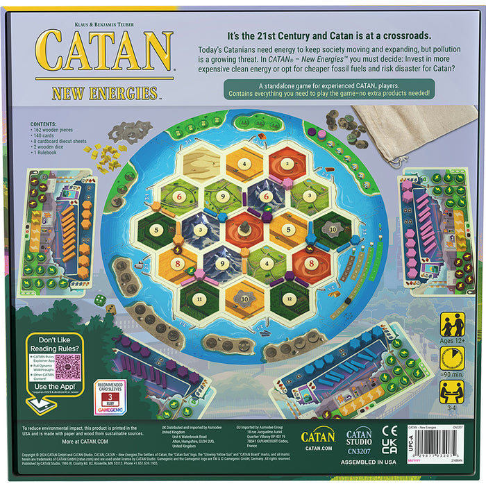 Catan - New Energies Board Games ASMODEE NORTH AMERICA   