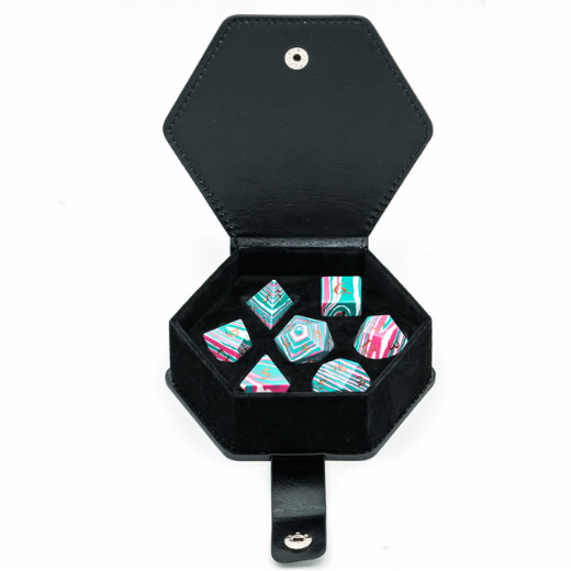 Textured Turquoise Pink & Teal - Engraved Accessories Foam Brain Games   