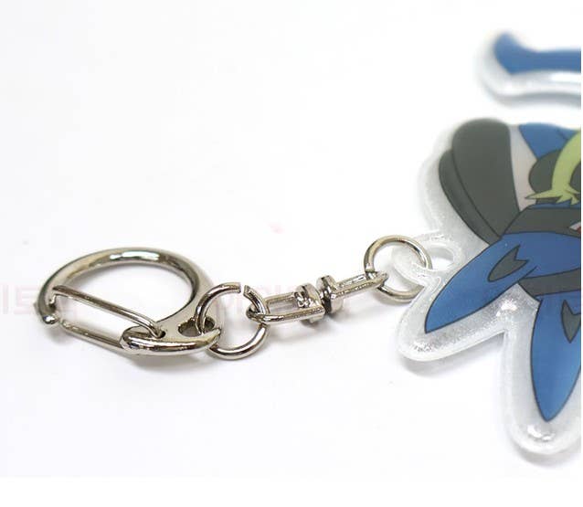 Pokemon Reflective Mystery Random Key Chain Gift K-Wonderland