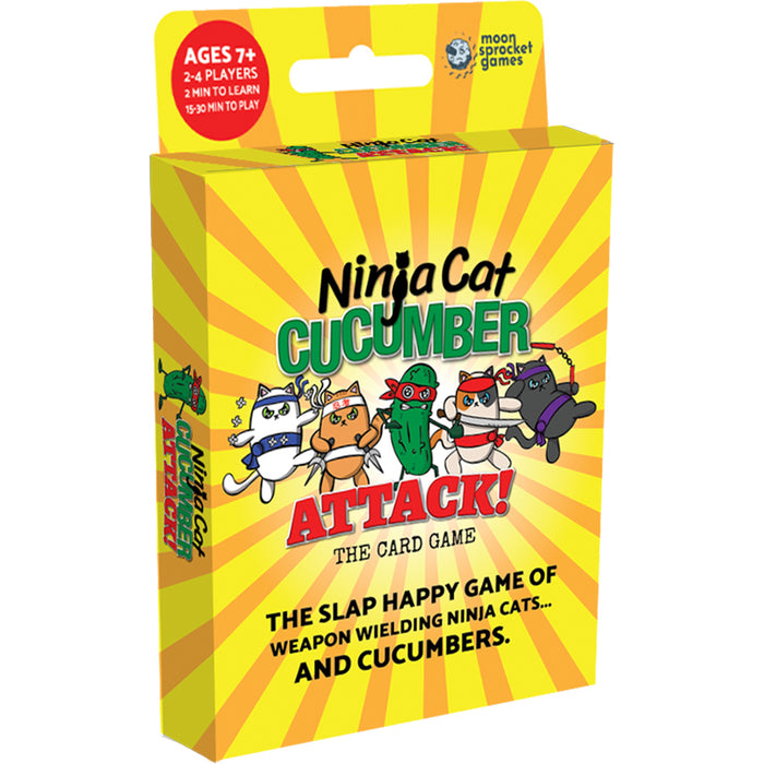 Ninja Cat Cucumber Attack! Board Games ASMODEE NORTH AMERICA   