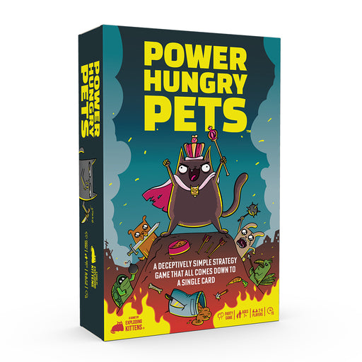 Power Hungry Pets Board Games EXPLODING KITTENS, INC.   