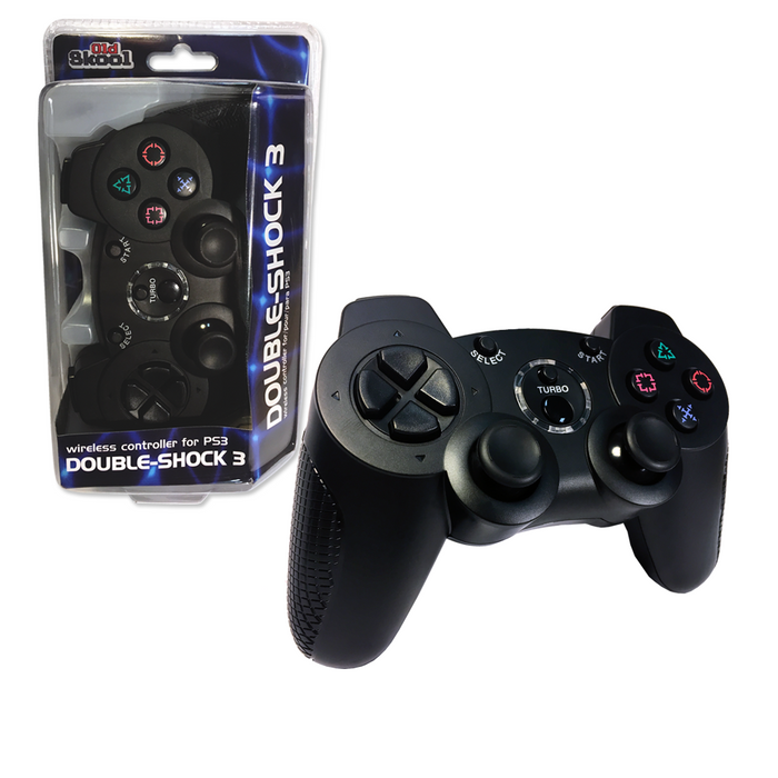 Double-Shock 3 - Wireless PS3 Controller Video Game Accessories Old Skool   