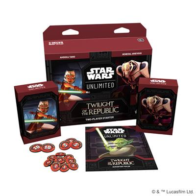 Star Wars Unlimited - Twilight of the Republic - Two-Player Starter Set CCG ASMODEE NORTH AMERICA   