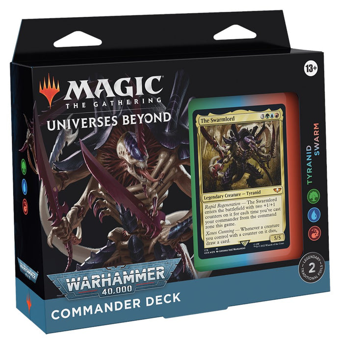 Magic the Gathering CCG: Warhammer 40K - Commander - Tyranid Swarm CCG WIZARDS OF THE COAST, INC   