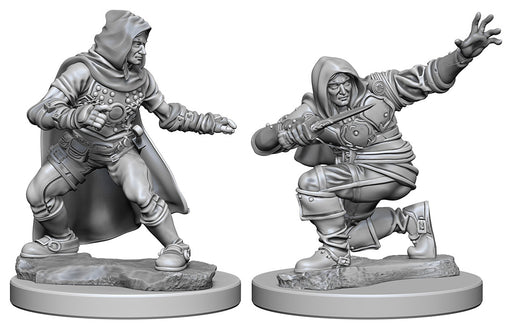 Pathfinder Deep Cuts Unpainted Miniatures: W1 Human Male Rogue Miniatures NECA   