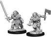 Pathfinder Deep Cuts Unpainted Miniatures: W8 Dwarf Female Barbarian Miniatures NECA   