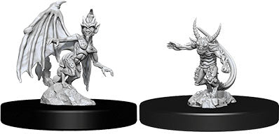 Dungeons & Dragons Nolzur`s Marvelous Unpainted Miniatures: W9 Quasit & Imp Miniatures NECA   