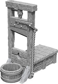 WizKids Deep Cuts Unpainted Miniatures: W10 Guillotine Miniatures NECA   