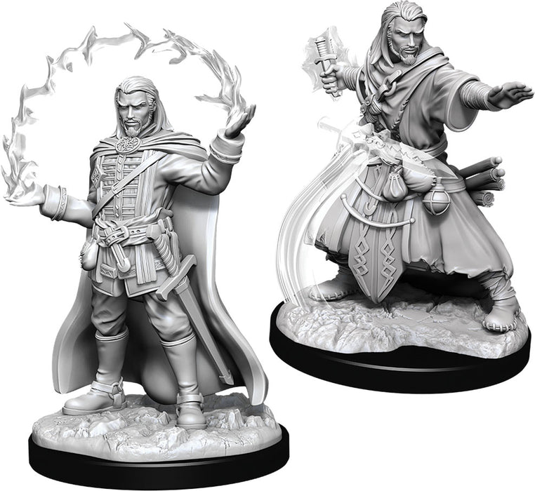 Dungeons & Dragons Nolzur`s Marvelous Unpainted Miniatures: W11 Male Human Wizard Miniatures NECA   