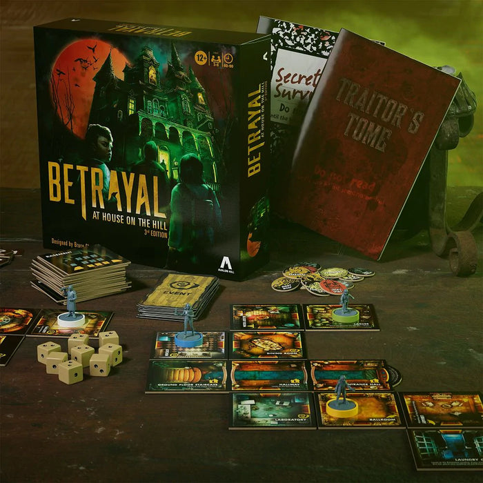 Betrayal at House on the Hill - Third Edition Board Games Habro   