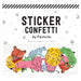 Wild Cats Sticker Confetti Gift Pipsticks   