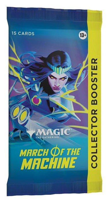 Magic the Gathering CCG: March of the Machines - Collector Booster Pack CCG WIZARDS OF THE COAST, INC   