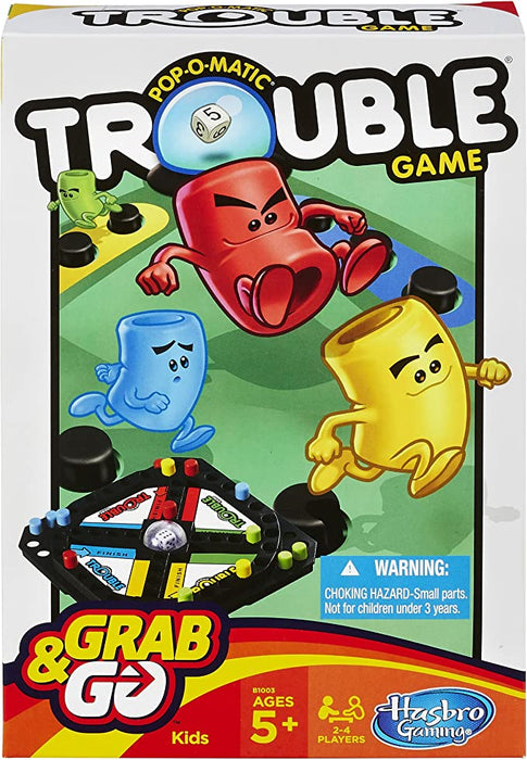 Pop-O-Matic Trouble - Grab and Go Board Games Habro   