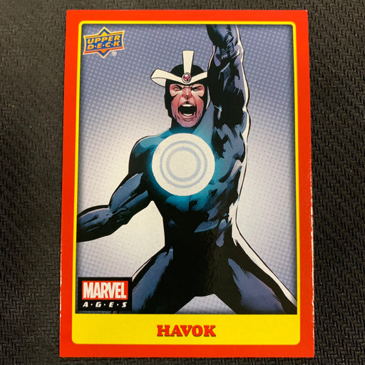 Marvel Ages 2021 - 228 - Havok Vintage Trading Card Singles Upper Deck   