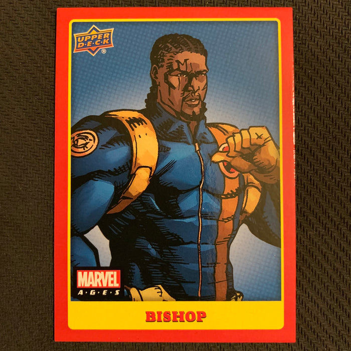 Marvel Ages 2021 - 090 - Bishop Vintage Trading Card Singles Upper Deck   