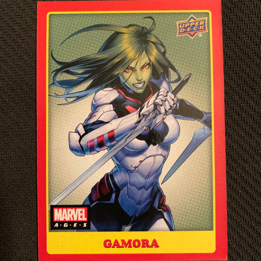 Marvel Ages 2021 - 187 - Gamora Vintage Trading Card Singles Upper Deck   