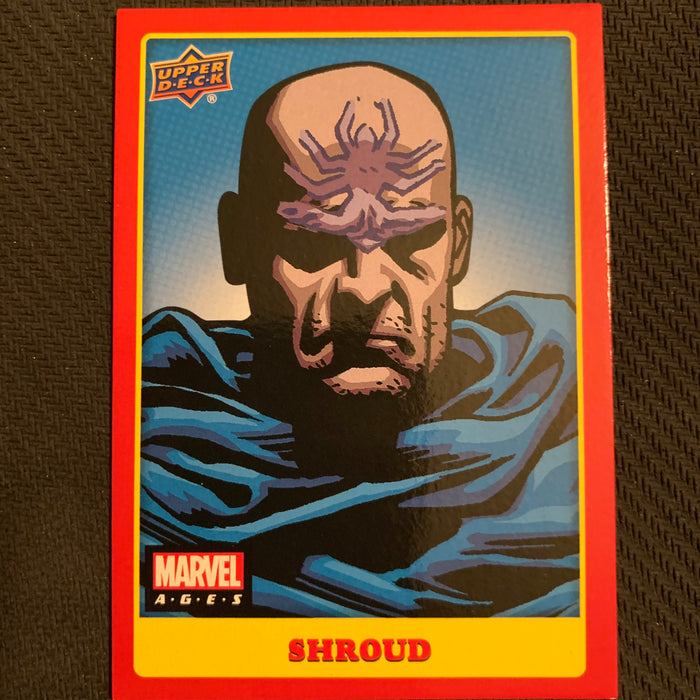 Marvel Ages 2021 - 180SP - Shroud Vintage Trading Card Singles Upper Deck   