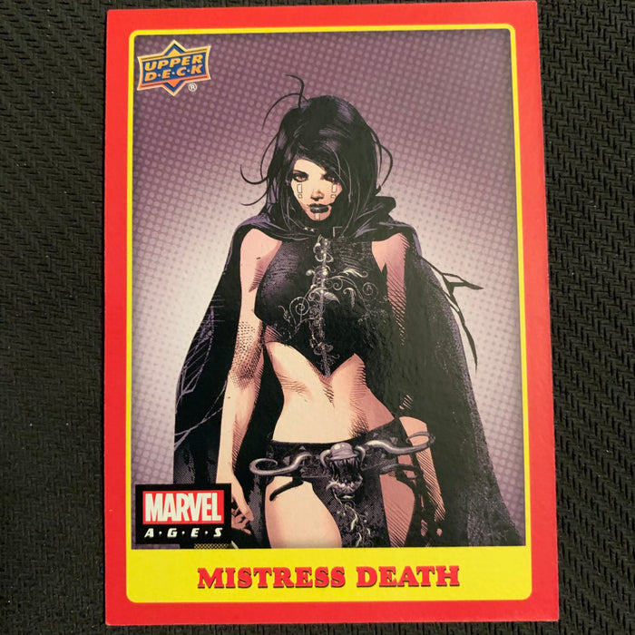 Marvel Ages 2021 - 172 - Mistress Death Vintage Trading Card Singles Upper Deck   