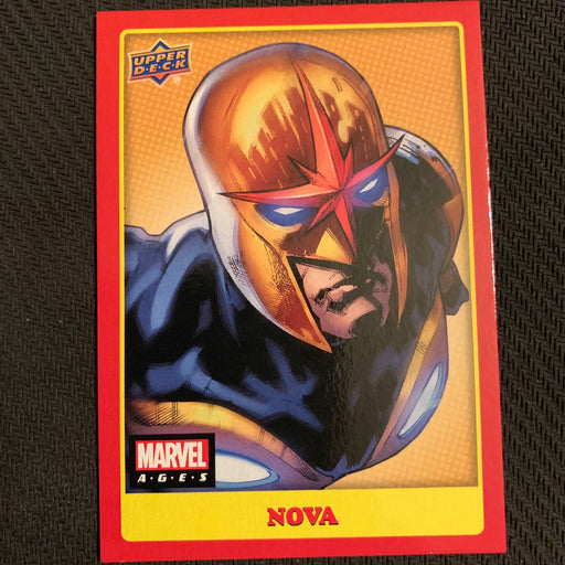 Marvel Ages 2021 - 170SP - Nova Vintage Trading Card Singles Upper Deck   