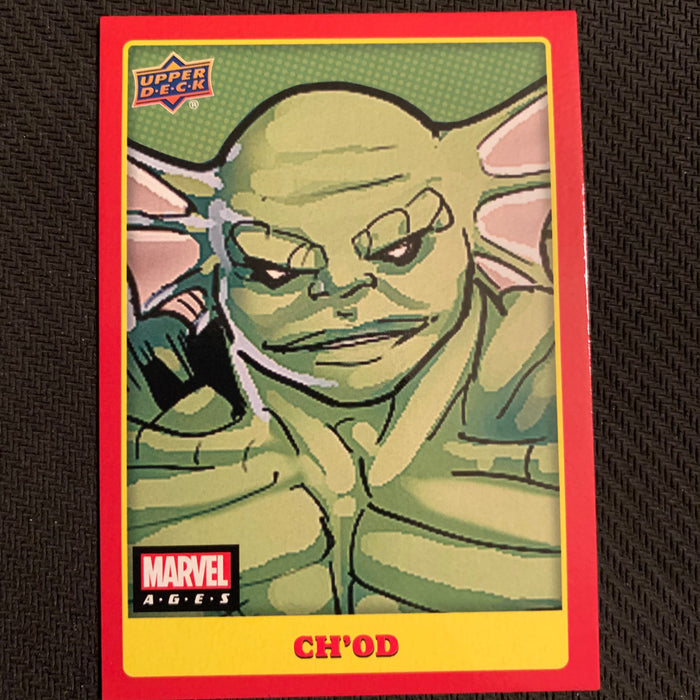 Marvel Ages 2021 - 163SP - Ch'od Vintage Trading Card Singles Upper Deck   